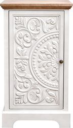 eHemco Ornate Floral Carved End Table - Image 4