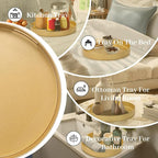 MAONAME 13" Gold Round Decorative Tray - Image 7