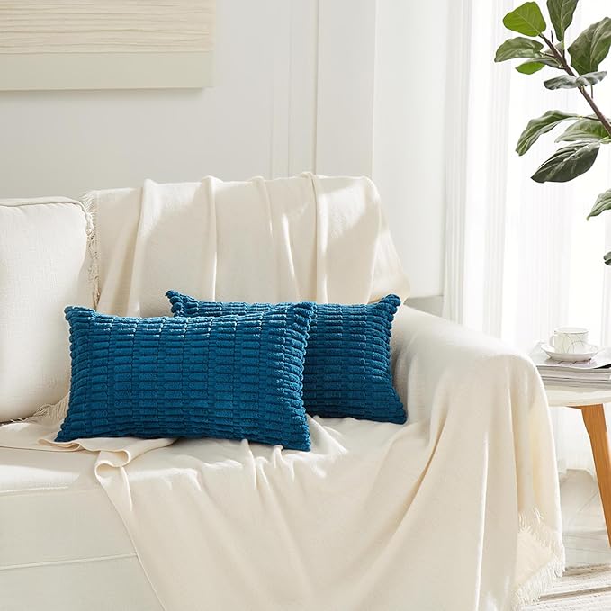 Fancy Homi 4 Packs Decorative Throw Pillow Covers - Image 6