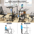 Armocity Rolling Standing Desk - Image 6
