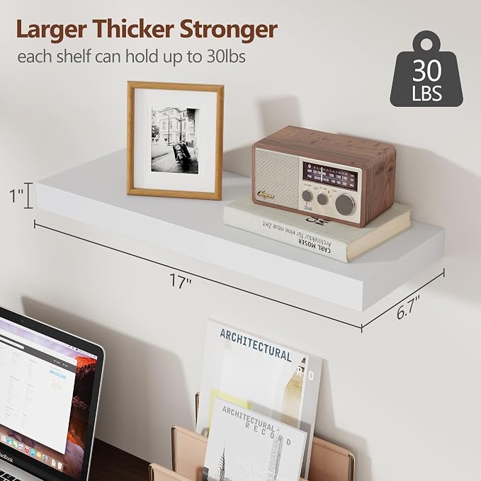 fuqing Floating Shelves for Wall - Image 3