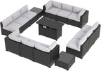 Aoxun 15 Piece Patio Furniture Set - Image 4