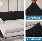 H.VERSAILTEX Backrest Cushion Covers Sectional Couch Back Cushion Covers - Image 6