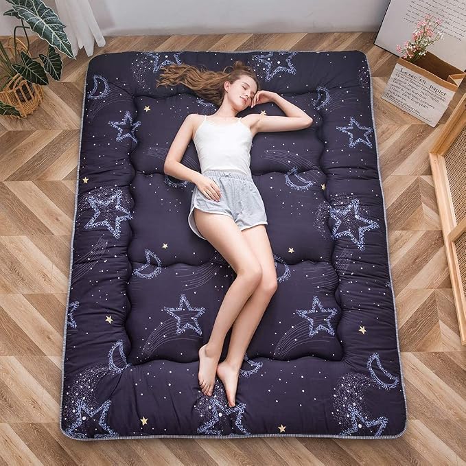 MAXYOYO Japanese Futon Mattress Floor Mattress Sleeping Pad Foldable Bed Roll - Image 8