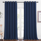NICETOWN Blackout 110 inch Sliding Door Curtain, Grommet Thermal Insulated Room by NICETOWN