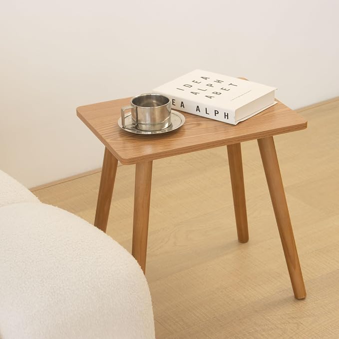 AWASEN Mid Century Modern Side Table, Small End - Image 6