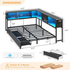 DICTAC Full Corner Bed Frame - Image 3