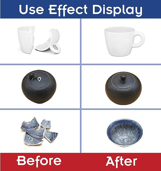 LOOCTOT 30g Ceramic Glue, China Porcelain and Pottery Repair, Super Instant - Image 6