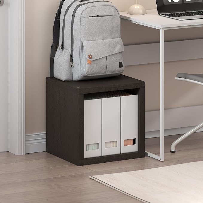 Furinno Cubicle Book Shelf, Stackable Bookshelf, Cube Storage Organizer Bookcase by Furinno-FitsYourSpaceFitsYourBudget