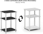 Furinno Just 3-Tier Turn-N-Tube End Table / Side Table / Night Stand / Bedside - Image 7