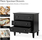 HULALA HOME 3 Drawer End Table - Image 5