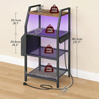 MAHANCRIS 4-Tier AV Media Stand - Image 3