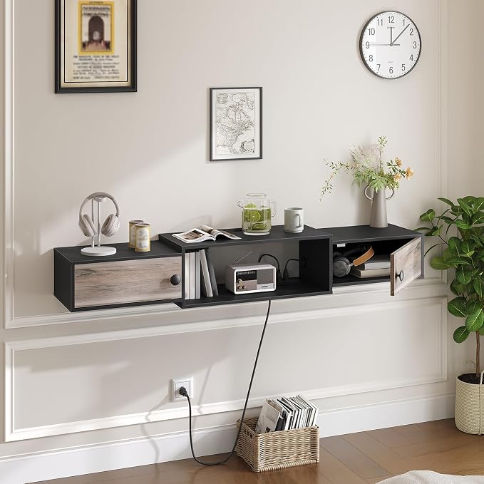HOOBRO 55" Floating TV Stand - Image 4