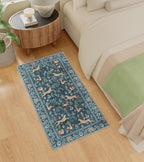 DUKINO 2x4 Rug for Entryway, Animal Washable Runner Rug for Kitchen, Low Pile - Image 4