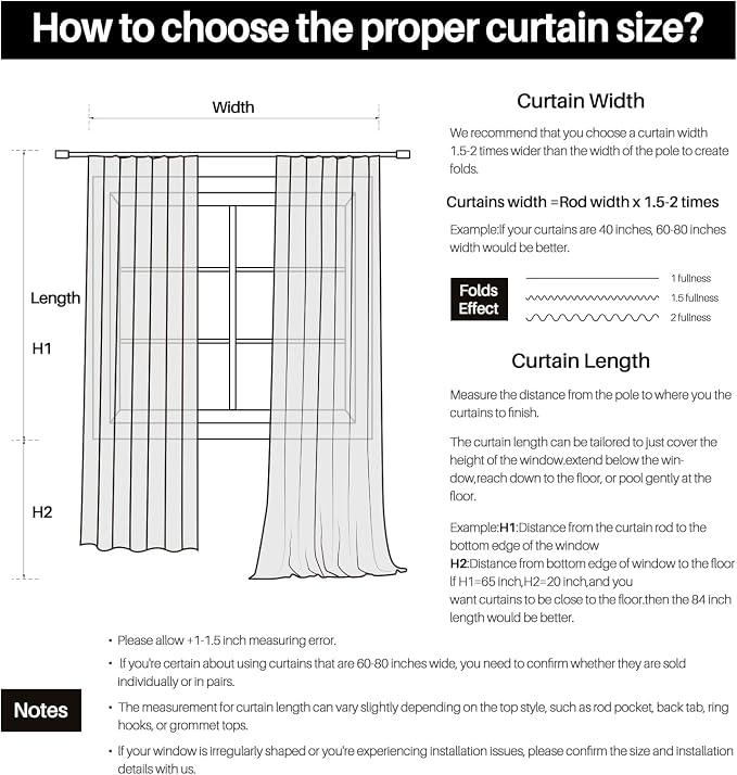AUSSPVOCT Pinch Pleated 102 Inch Linen Curtains 100% Blackout - Image 9