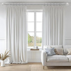 QDWIS 2 Pack Silver Curtain Rods - Image 2