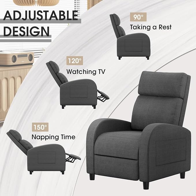 Homall Recliner Chair, Recliner Sofa - Image 6