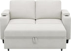 Belffin Chenille Sectional Sleeper Sofa by Belffin