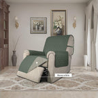 Easy-Going Recliner Chair Slipcover Reversible Sofa Cover Water Resistant Couch - Image 2