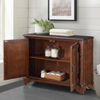40" Solid Wood Buffet Storage Cabinet, Vintage Console Table - Image 2