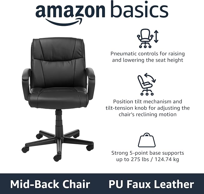 Amazon Basics Office Task Chair - Image 4