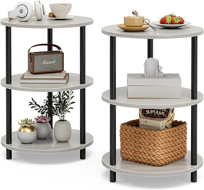 XBurmo Small Round End Table by XBurmo