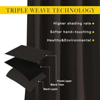 NICETOWN Blackout Curtain Panels 72 inches Length - Image 3