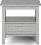 SIMPLIHOME Warm Shaker End Table - Image 5