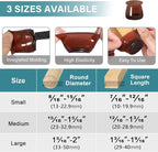 24 Pcs Chair Leg Floor Protectors Round, Silicone Felt Furniture Leg Pads Caps - Image 5