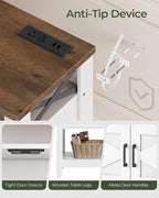 CHOEZON Console Table, Farmhouse Sofa Table - Image 8