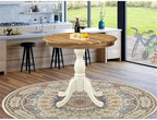 East West Furniture AST-NLW-TP Antique Modern Kitchen Table - Image 2