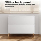 6 Cube Storage Organizer, Wood Bookcase - Image 8