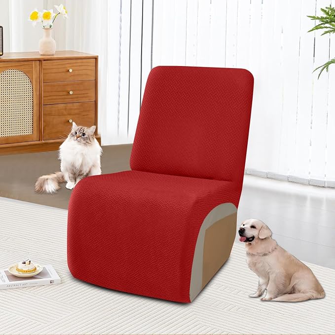 ALIECOM 100% Waterproof Recliner Sectional Couch Covers L Shape Stretch Corner - Image 2