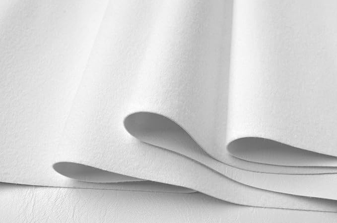 Wento Thick Faux Leather Fabric Soft Skin Grain PU Leather - Image 4