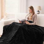NEWCOSPLAY Fleece Clouds Cozy King Blanket - Image 4