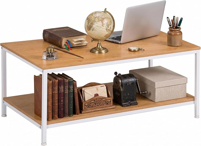 ZenStyle Industrial Coffee Table by ZenStyle