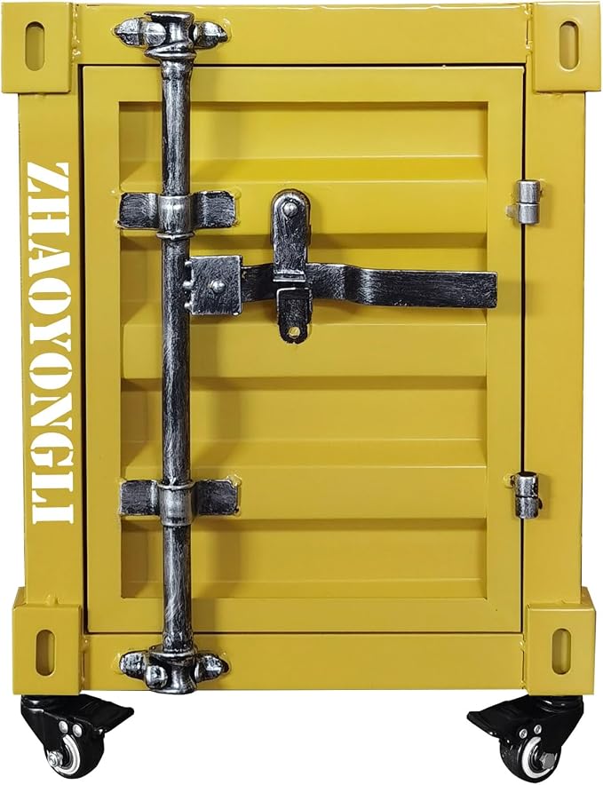 ZHAOYONGLI-End Tables Industrial Nightstand Table, New by ZHAOYONGLI-EndTables