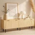 TV Stand for 80 Inch TV, Entertainment Center - Image 2
