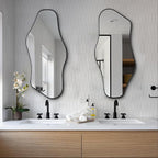 Irregular Wall Mirror, Modern Organic Shaped Mirrors - Image 2