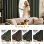 H.VERSAILTEX Ultra Soft Microfiber Thermal Insulated Grommet Blackout - Image 5
