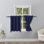 Blackout Curtains for Bedroom, 52 x 36 Inch, 2 Panels | Thermal Insulated & - Image 8