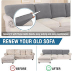 H.VERSAILTEX Backrest Cushion Covers Sectional Couch Back Cushion Covers - Image 5