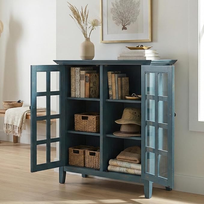 SIMPLIHOME Acadian Storage Cabinet - Image 2