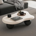 40" Cloud Coffee Table for Living Room Irregular Coffee Table Modern Low Coffee by LvingRoomFurniture