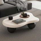 40" Cloud Coffee Table for Living Room Irregular Coffee Table Modern Low Coffee by LvingRoomFurniture