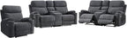 HAOMARKETS 3-Piece Recliner Sofa Set - Image 8