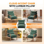 VINGLI Mid-Century Modern Cloud Accent Armchair - Image 8
