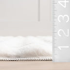 nuLOOM Jeni Off White Checkered Washable Area Rug - Image 2