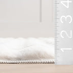 nuLOOM Jeni Off White Checkered Washable Area Rug, Off White - Image 2