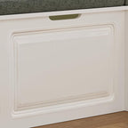 L Shape Storage Bench, Kitchen Breakfast Nook Bench, Backless Corner Bench Nook - Image 8